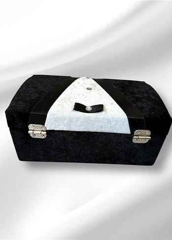 Kadife damat bohçası sandığı - Görsel 3