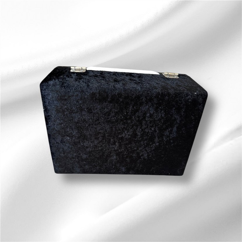 Kadife damat bohçası sandığı - Görsel 4