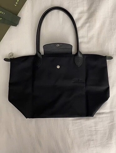  Beden siyah Renk Longchamp çanta le pliage