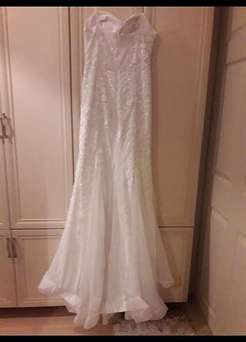 l Beden beyaz Renk Gelinlik Nikah düğün