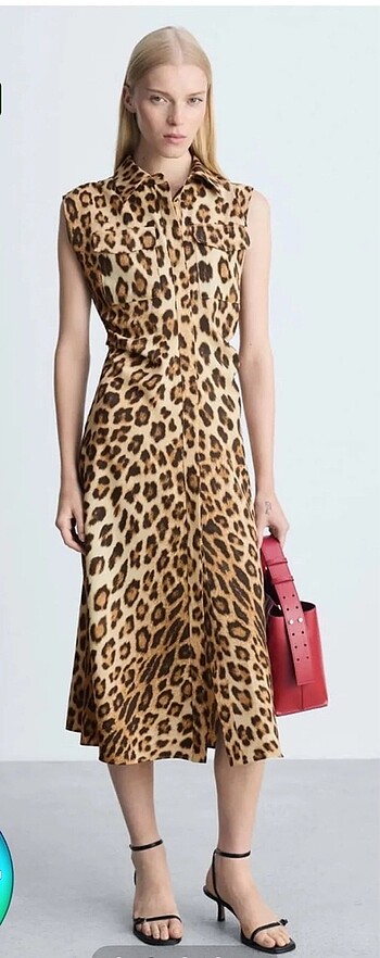 Leopar elbise