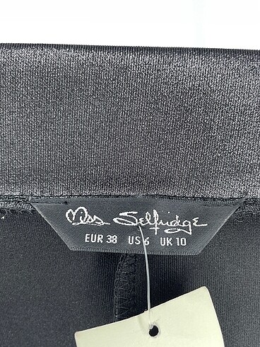38 Beden gri Renk Miss Selfridge Mini Elbise %70 İndirimli.