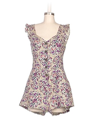 Vintage Love Kısa Tulum %70 İndirimli.