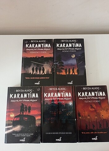 Beden KARANTİNA 5' ki set ( HEPSİ İMZALI )