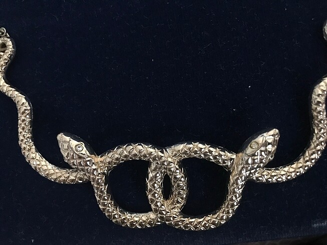 Yılanlı kolye - Görsel 3