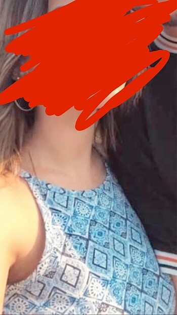 Halter yaka bluz - Görsel 2