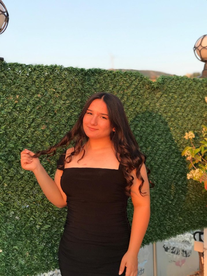 Siyah Straplez Midi Mezuniyet Elbisesi - Görsel 5