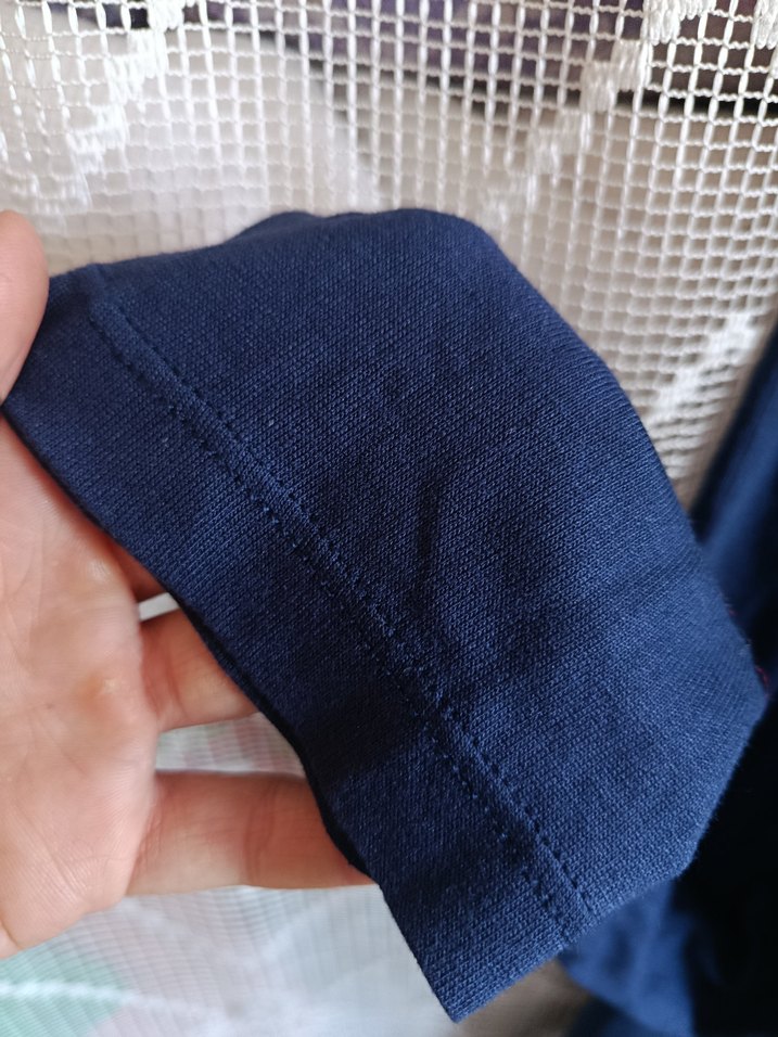 Kadın Lacivert Uzun Kollu Salaş Tunik - Görsel 3