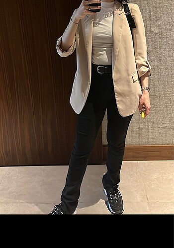 Stradivarius Stradivarius Krem Blazer