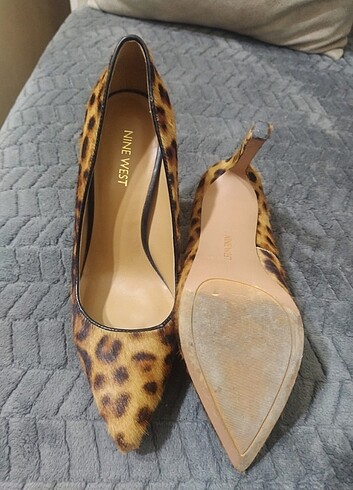 38 Beden 38 leopar topuklu