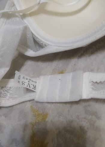 Beyaz Minimalist Midi Sütyen biri 80 biri 90 beden - Görsel 3