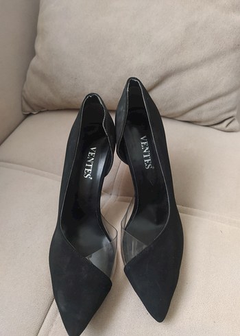 Diger Siyah Stiletto Kadın Ayakkabı