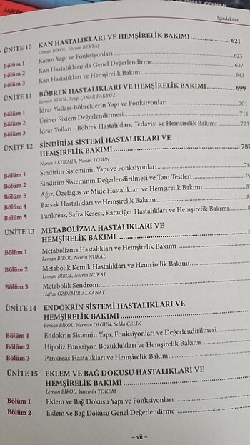 İç Hastalıkları ve Hemşirelik Bakımı