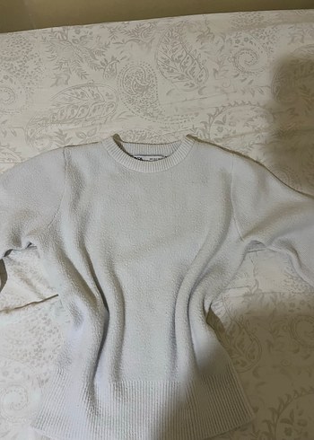 Kadın Gri Triko Uzun Kollu Kazak - Görsel 2