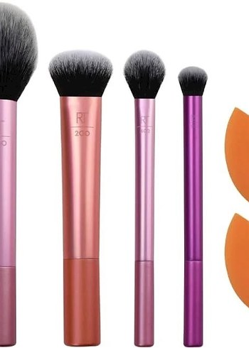 Real Techniques Pembe Makyaj Fırça Seti