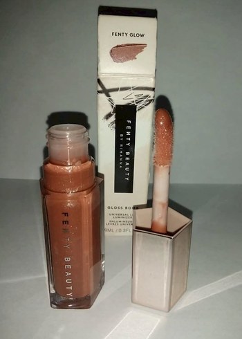 Fenty Beauty Cookie Jar Parlak Kahverengi Lip Gloss - Görsel 4