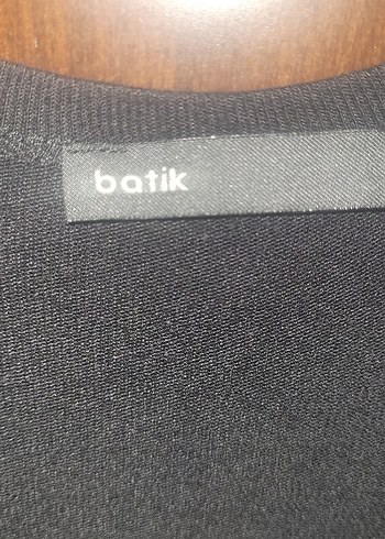 s Beden siyah Renk Batik Yelek