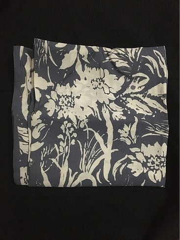 Diğer Fresh scarf indigo renk violet desen eşarp
