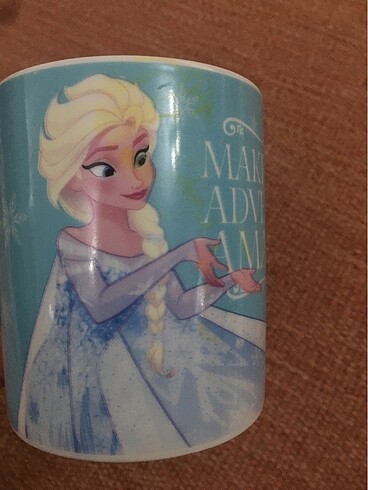 Beden mavi Renk Lcw home Elsa frozen lisanslı porselen kupa
