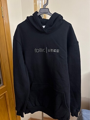 Erkek kışlık kapüşonlu sweatshirt