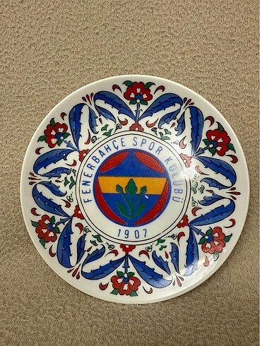 Güral porselen Fenerbahçe temalı küçük tabak