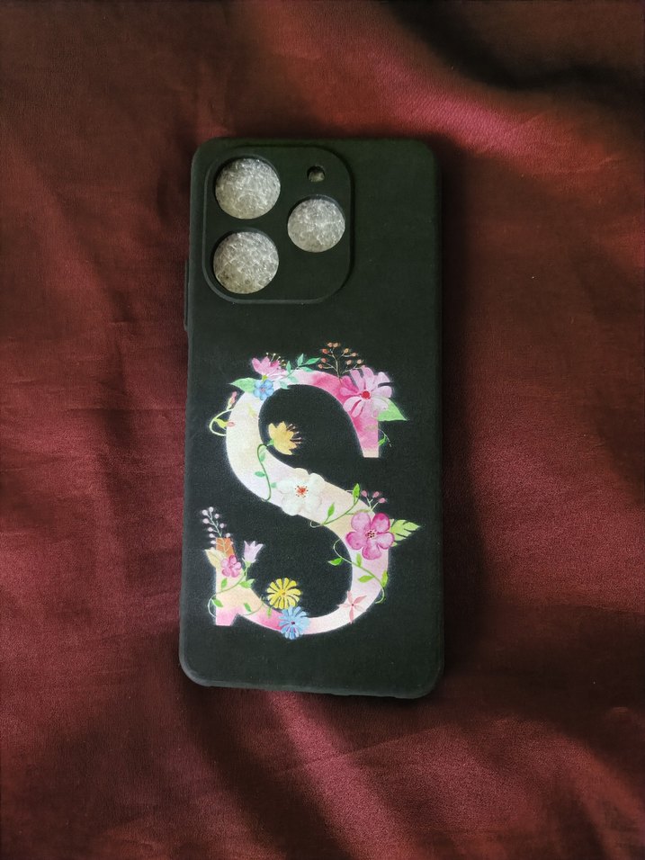 Siyah Velcro Detaylı Telefon Kılıfı - Görsel 2