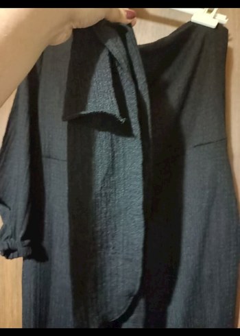 Tek Omuzlu Siyah Kadın Tulum - Görsel 3