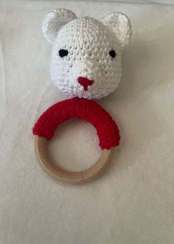 Renkli El Yapımı Diş Kaşıyıcı ve Çıngırak Seti - Görsel 8