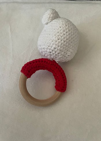 Renkli El Yapımı Diş Kaşıyıcı ve Çıngırak Seti - Görsel 11