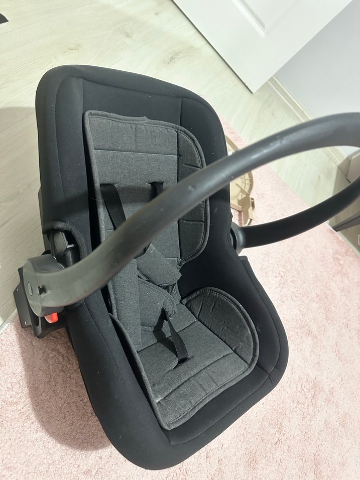 Gri Siyah Bebek Oto Koltuğu - Görsel 2
