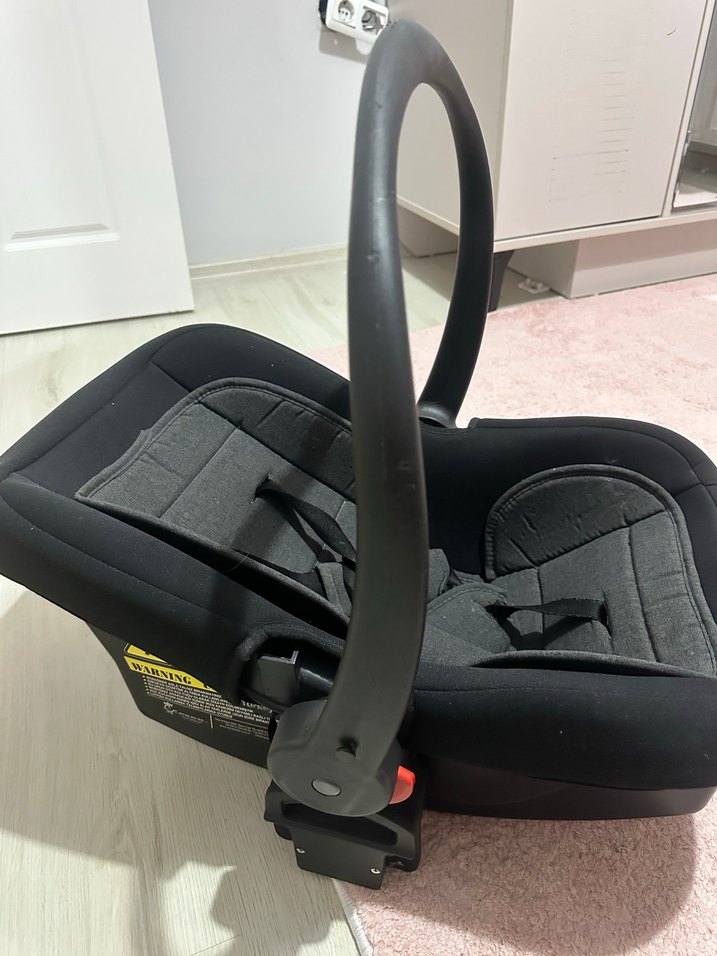 Gri Siyah Bebek Oto Koltuğu - Görsel 3