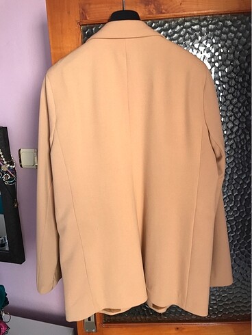 xl Beden sarı Renk Blazer ceket