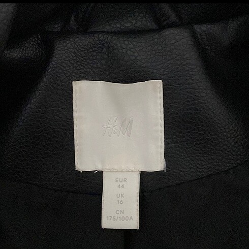 44 Beden H&M deri ceket