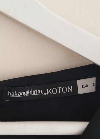 Hakaan Yıldırım HAKAN YILDIRIM FOR KOTON ÖZEL TASARIM SİYAH ELBİSE- 38 BEDEN