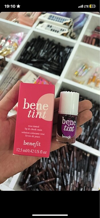 Benetint liptick
