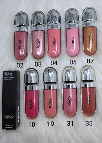 KIKO 3D Hydra Lipgloss Seti