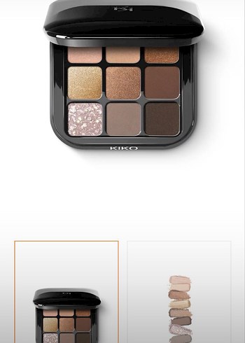 Kiko KIKO Glamour Multi Finish 01 Göz Farı Paleti