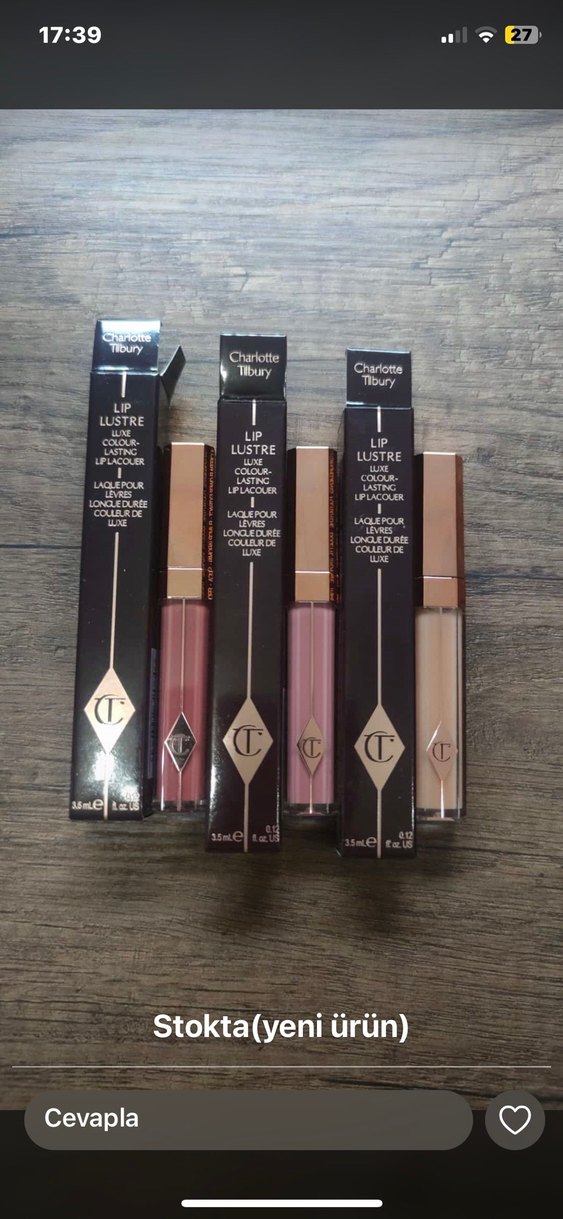 Charlotte Tilbury Lip Gloss Set - Koyu Bej Tonlar - Görsel 2