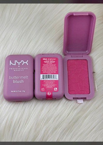 NYX Buttermelt Pembe Allık