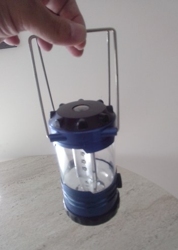 Mavi Mini Kamp Lambası - Görsel 3