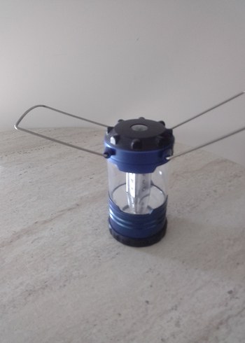 Mavi Mini Kamp Lambası - Görsel 2