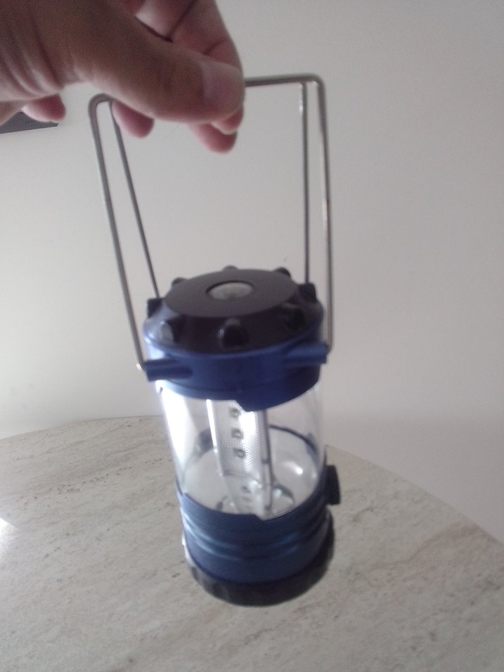 Mavi Mini Kamp Lambası - Görsel 3