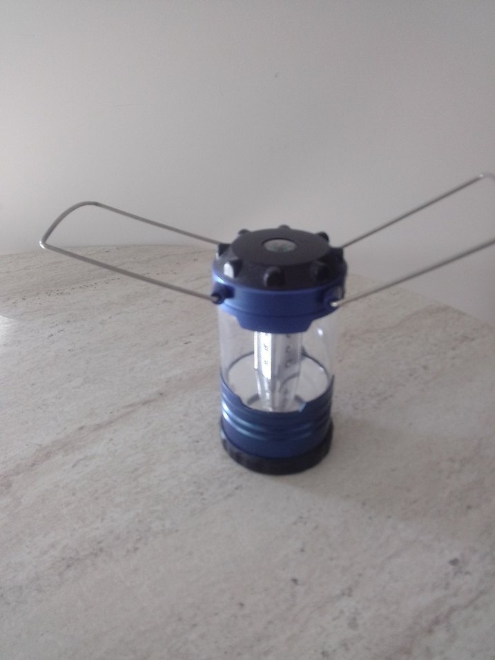 Mavi Mini Kamp Lambası - Görsel 2