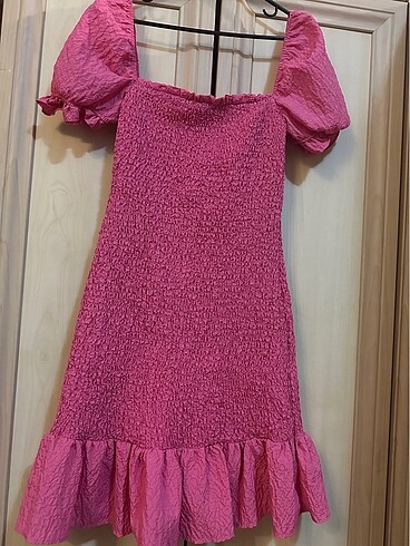 Zara Zara pembe elbise