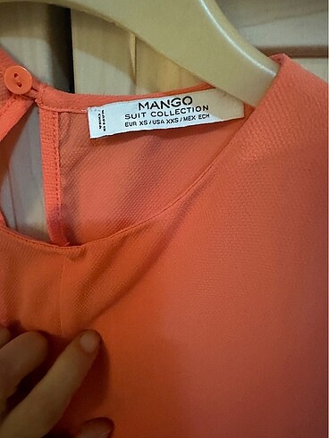 Mango Mango nar çiçeği şık üst