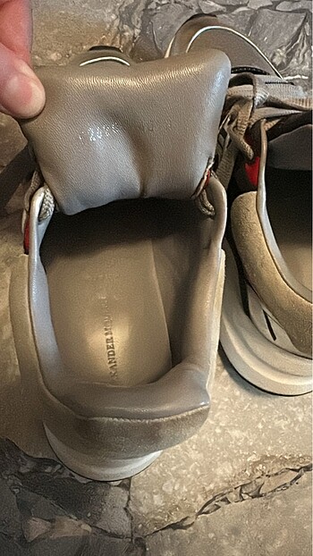 40 Beden gri Renk Alexander McQueen Original Ayakkabi