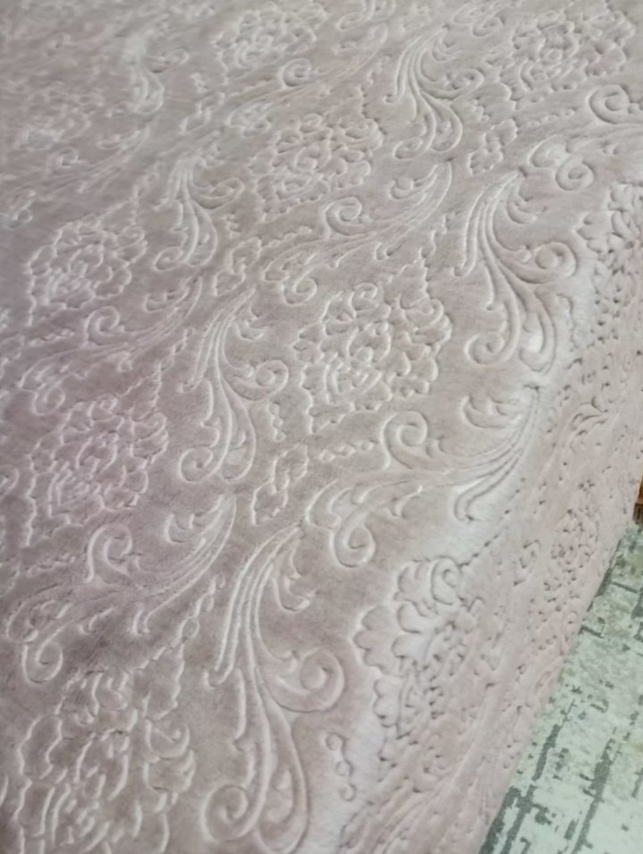 Gri Jakarlı Düz Yatak Örtüsü - Görsel 2