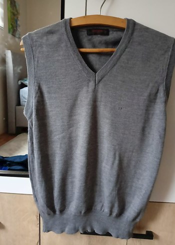 Pierre Cardin Gri Pamuklu Erkek Triko - Görsel 3