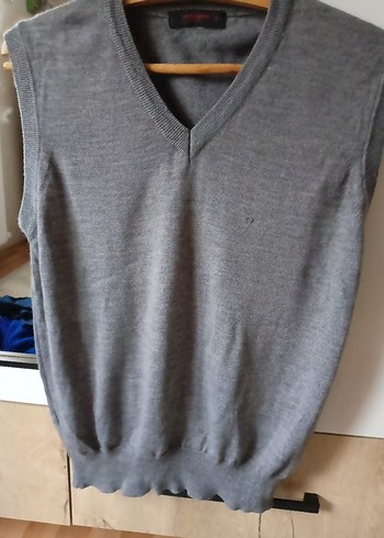 Pierre Cardin Gri Pamuklu Erkek Triko - Görsel 4