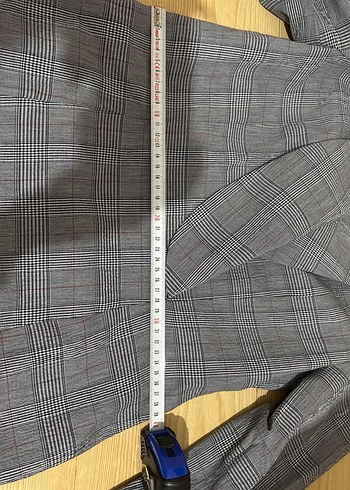 Ekose Ceket elbise - Görsel 2